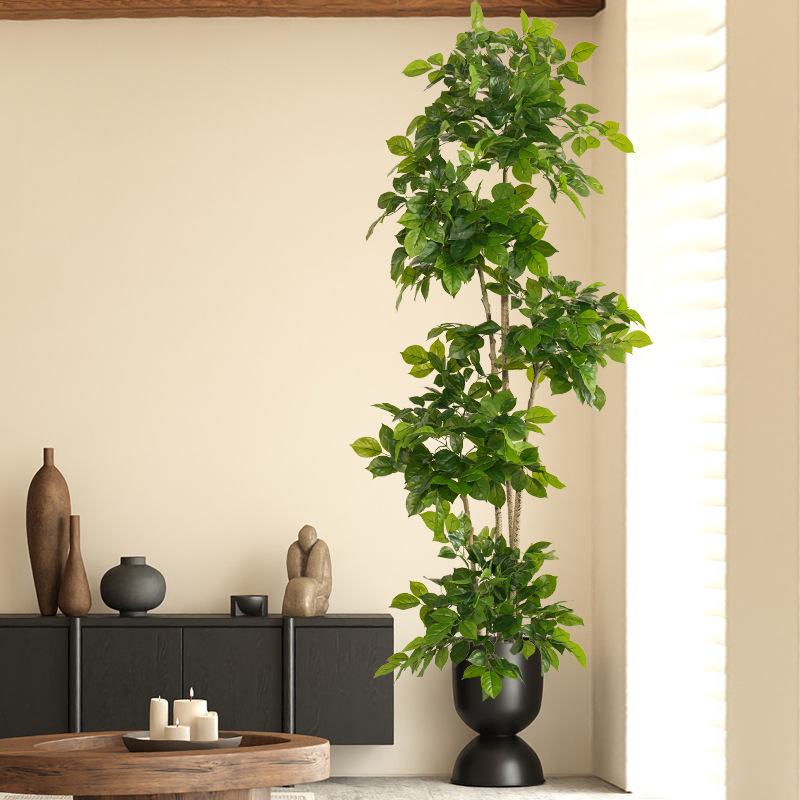 2-78in grandes plantas falsas  - Ficus Lyrata Tree avaliação e preço